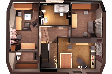  Projekt domu Drabant - murowana – ceramika (KRD1402) - projekt domu parterowego z poddaszem - Zdjęcie 3