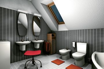  Projekt domu Dukat - murowana – ceramika (KRD1050) - projekt domu parterowego z poddaszem - Zdjęcie 5