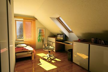  Projekt domu Emil - murowana – ceramika (KRD1058) - projekt domu parterowego z poddaszem - Zdjęcie 3