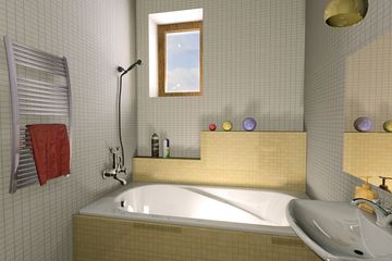  Projekt domu Emil - murowana – ceramika (KRD1058) - projekt domu parterowego z poddaszem - Zdjęcie 5