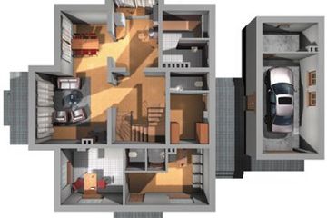  Projekt domu Eskulap - murowana – ceramika (KRD1406) - projekt domu parterowego z poddaszem - Zdjęcie 8