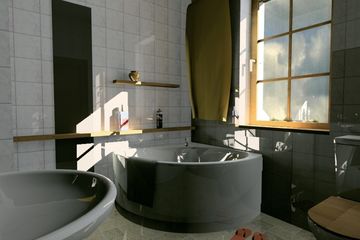  Projekt domu Filemon - murowana – ceramika (KRD1307) - projekt domu parterowego z poddaszem - Zdjęcie 5