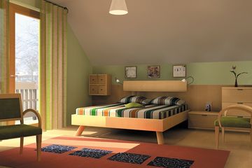  Projekt domu Gacek - murowana – ceramika (KRD1412) - projekt domu parterowego z poddaszem - Zdjęcie 9