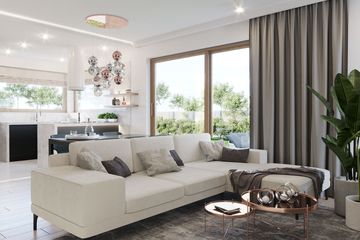  Projekt domu HomeKoncept 57 (KRX1075) - projekt domu parterowego z poddaszem - Zdjęcie 5