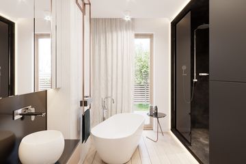  Projekt domu HomeKoncept 57 (KRX1075) - projekt domu parterowego z poddaszem - Zdjęcie 15