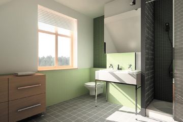  Projekt domu Gil - murowana – ceramika (KRD2060) - projekt domu parterowego z poddaszem - Zdjęcie 5