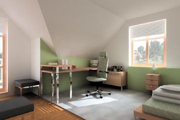  Projekt domu Gil - murowana – ceramika (KRD2060) - projekt domu parterowego z poddaszem - Zdjęcie 7