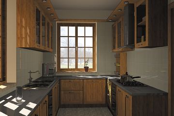  Projekt domu Gizela - murowana – ceramika (KRD1448) - projekt domu parterowego z poddaszem - Zdjęcie 6