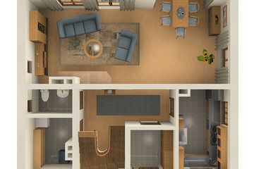  Projekt domu Gizela - murowana – ceramika (KRD1448) - projekt domu parterowego z poddaszem - Zdjęcie 9