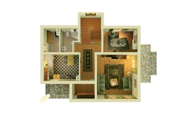  Projekt domu Grabik - murowana – ceramika (KRD1449) - projekt domu parterowego z poddaszem - Zdjęcie 3