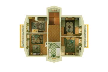  Projekt domu Grabik - murowana – ceramika (KRD1449) - projekt domu parterowego z poddaszem - Zdjęcie 4