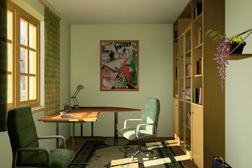  Projekt domu Grabik - murowana – ceramika (KRD1449) - projekt domu parterowego z poddaszem - Zdjęcie 5