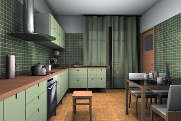  Projekt domu Hubert - murowana – keramzyt (KRD2216) - projekt domu parterowego z poddaszem - Zdjęcie 3