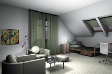  Projekt domu Hubert - murowana – keramzyt (KRD2216) - projekt domu parterowego z poddaszem - Zdjęcie 6