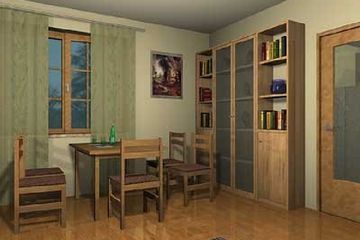  Projekt domu Izyda - murowana – ceramika (KRD1355) - projekt domu parterowego z poddaszem - Zdjęcie 3