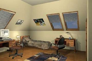  Projekt domu Izyda - murowana – ceramika (KRD1355) - projekt domu parterowego z poddaszem - Zdjęcie 7