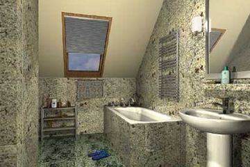  Projekt domu Izyda - murowana – ceramika (KRD1355) - projekt domu parterowego z poddaszem - Zdjęcie 8