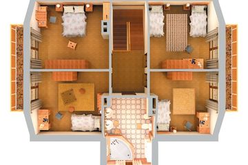  Projekt domu Jagoda - murowana – ceramika (KRD1314) - projekt domu parterowego z poddaszem - Zdjęcie 10