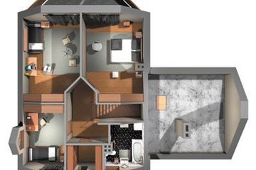  Projekt domu Jelonek - szkielet drewniany lekki (KRD2012) - projekt domu parterowego z poddaszem - Zdjęcie 39