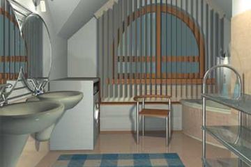  Projekt domu Kajman - murowana – ceramika (KRD1100) - projekt domu parterowego z poddaszem - Zdjęcie 3