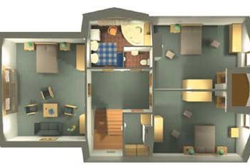  Projekt domu Kajman - murowana – ceramika (KRD1100) - projekt domu parterowego z poddaszem - Zdjęcie 8