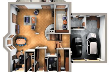  Projekt domu Kastor - murowana – beton komórkowy (KRD1467) - projekt domu parterowego z poddaszem - Zdjęcie 8