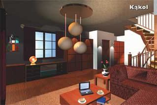  Projekt domu Kąkol - szkielet drewniany lekki (KRD2649) - projekt domu parterowego z poddaszem - Zdjęcie 2