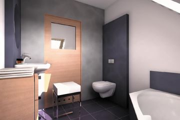  Projekt domu Kraska - murowana – ceramika (KRD1124) - projekt domu parterowego z poddaszem - Zdjęcie 5