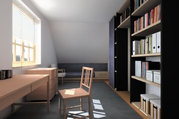  Projekt domu Kraska - murowana – ceramika (KRD1124) - projekt domu parterowego z poddaszem - Zdjęcie 7