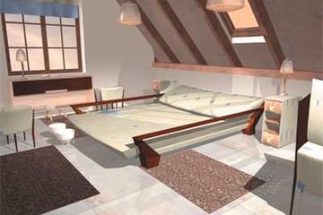  Projekt domu Kuba - murowana – ceramika (KRD1129) - projekt domu parterowego z poddaszem - Zdjęcie 5