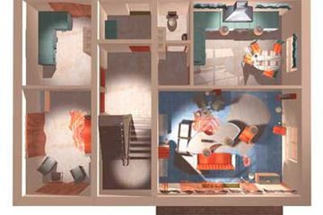  Projekt domu Kuba - murowana – ceramika (KRD1129) - projekt domu parterowego z poddaszem - Zdjęcie 8