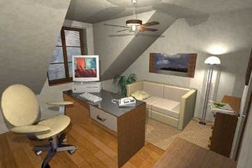  Projekt domu Longin - murowana – ceramika (KRD1509) - projekt domu parterowego z poddaszem - Zdjęcie 3