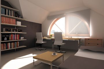  Projekt domu Manuela - murowana – keramzyt (KRD1769) - projekt domu parterowego z poddaszem - Zdjęcie 7