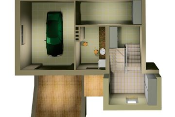  Projekt domu Marcelina - murowana – ceramika (KRD1787) - projekt domu parterowego - Zdjęcie 11