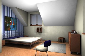  Projekt domu Melchior - murowana – ceramika (KRD1526) - projekt domu parterowego z poddaszem - Zdjęcie 5