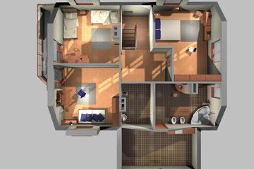  Projekt domu Melchior - murowana – ceramika (KRD1526) - projekt domu parterowego z poddaszem - Zdjęcie 8