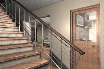  Projekt domu Meteor - murowana – ceramika (KRD1157) - projekt domu parterowego z poddaszem - Zdjęcie 3