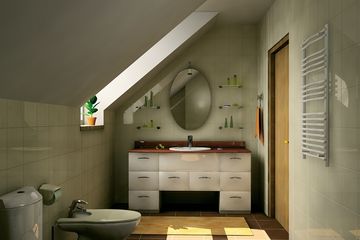  Projekt domu Michałek - murowana – ceramika (KRD1327) - projekt domu parterowego z poddaszem - Zdjęcie 7