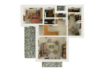  Projekt domu Michałek - murowana – ceramika (KRD1327) - projekt domu parterowego z poddaszem - Zdjęcie 9