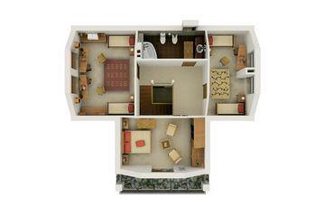  Projekt domu Michałek - murowana – ceramika (KRD1327) - projekt domu parterowego z poddaszem - Zdjęcie 10