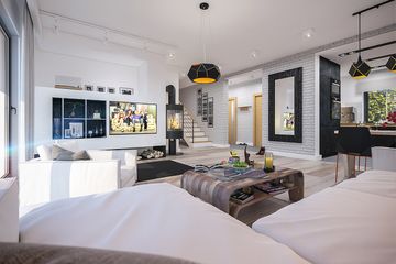  Projekt domu Ajaks Max (WOE1120) - projekt domu parterowego z poddaszem - Zdjęcie 5