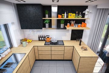  Projekt domu Ajaks Max (WOE1120) - projekt domu parterowego z poddaszem - Zdjęcie 9