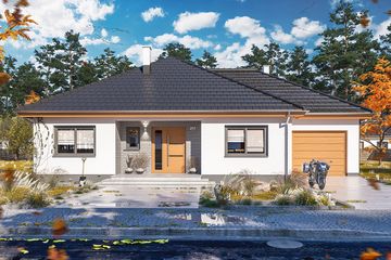  Projekt domu Tryton 2 Teriva (WOE1121) - projekt domu parterowego - Zdjęcie 1