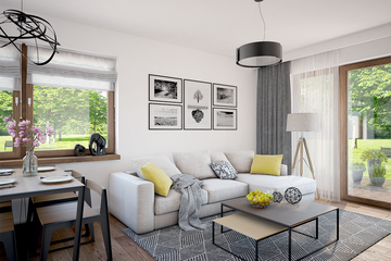  Projekt domu Mokka 2 (WOF1079) - projekt domu parterowego - Zdjęcie 6