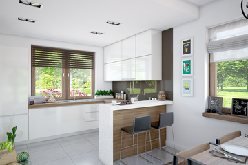  Projekt domu Mokka 2 (WOF1079) - projekt domu parterowego - Zdjęcie 7