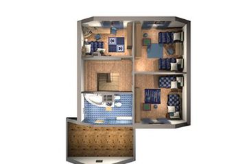  Projekt domu Oktawian - murowana – ceramika (KRD1539) - projekt domu parterowego z poddaszem - Zdjęcie 8