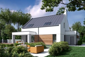  Projekt domu Xavier III G2 (LBA1004) - projekt domu parterowego z poddaszem - Zdjęcie 5