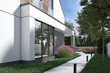  Projekt domu Xavier III G2 (LBA1004) - projekt domu parterowego z poddaszem - Zdjęcie 6