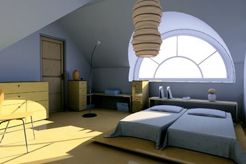  Projekt domu Platan - murowana - ceramika (KRD1332) - projekt domu parterowego z poddaszem - Zdjęcie 9