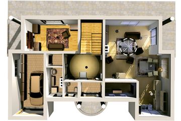  Projekt domu Platan - murowana - ceramika (KRD1332) - projekt domu parterowego z poddaszem - Zdjęcie 10